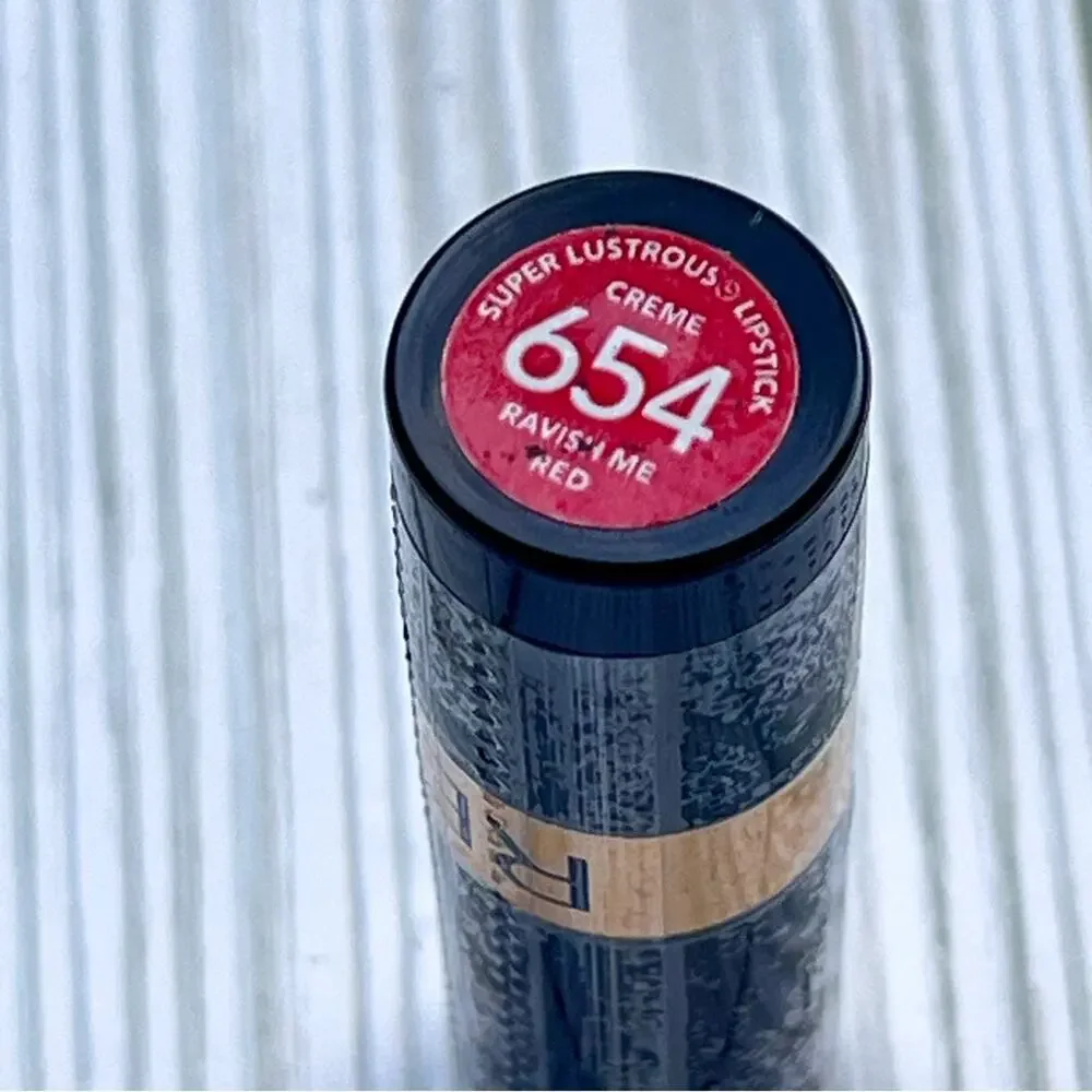 Revlon Super Lustrous Creme Ravish Me Red Lipstick 654